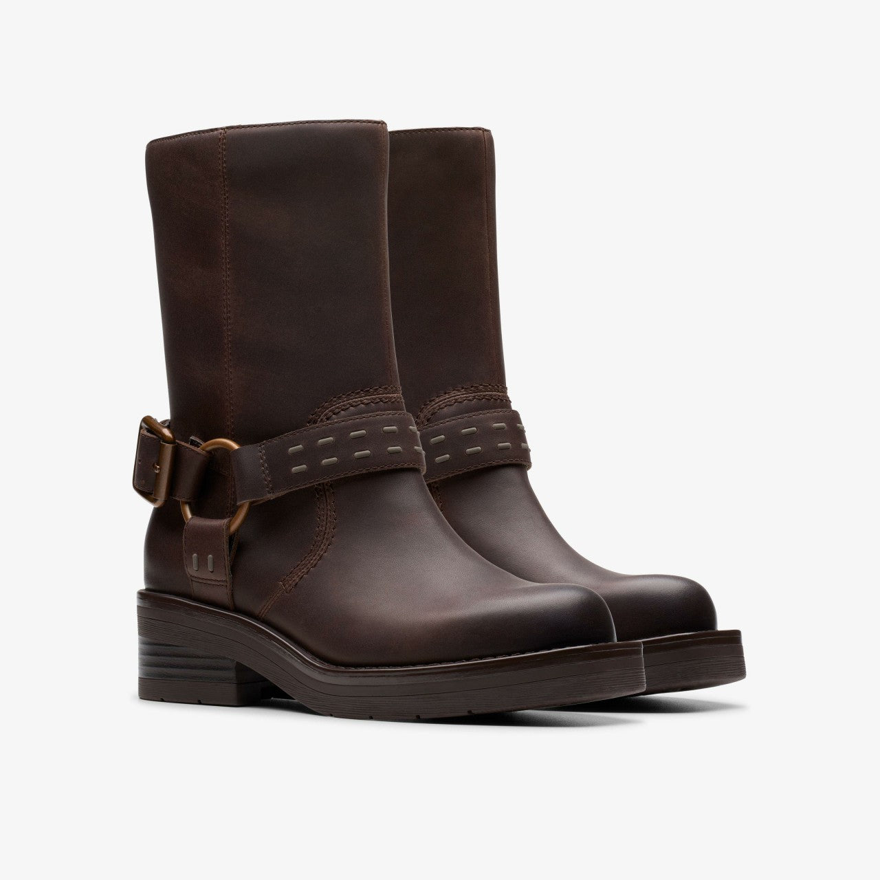 Rebelle Up Walnut Leather | Clarks on Sale - Women