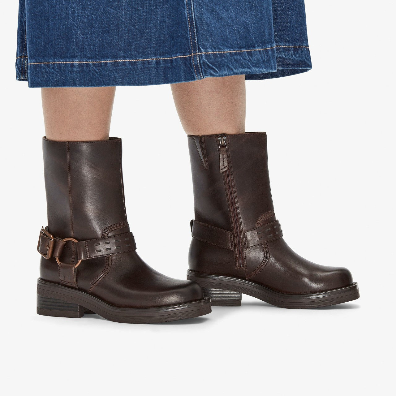 Rebelle Up Walnut Leather | Clarks on Sale - Women