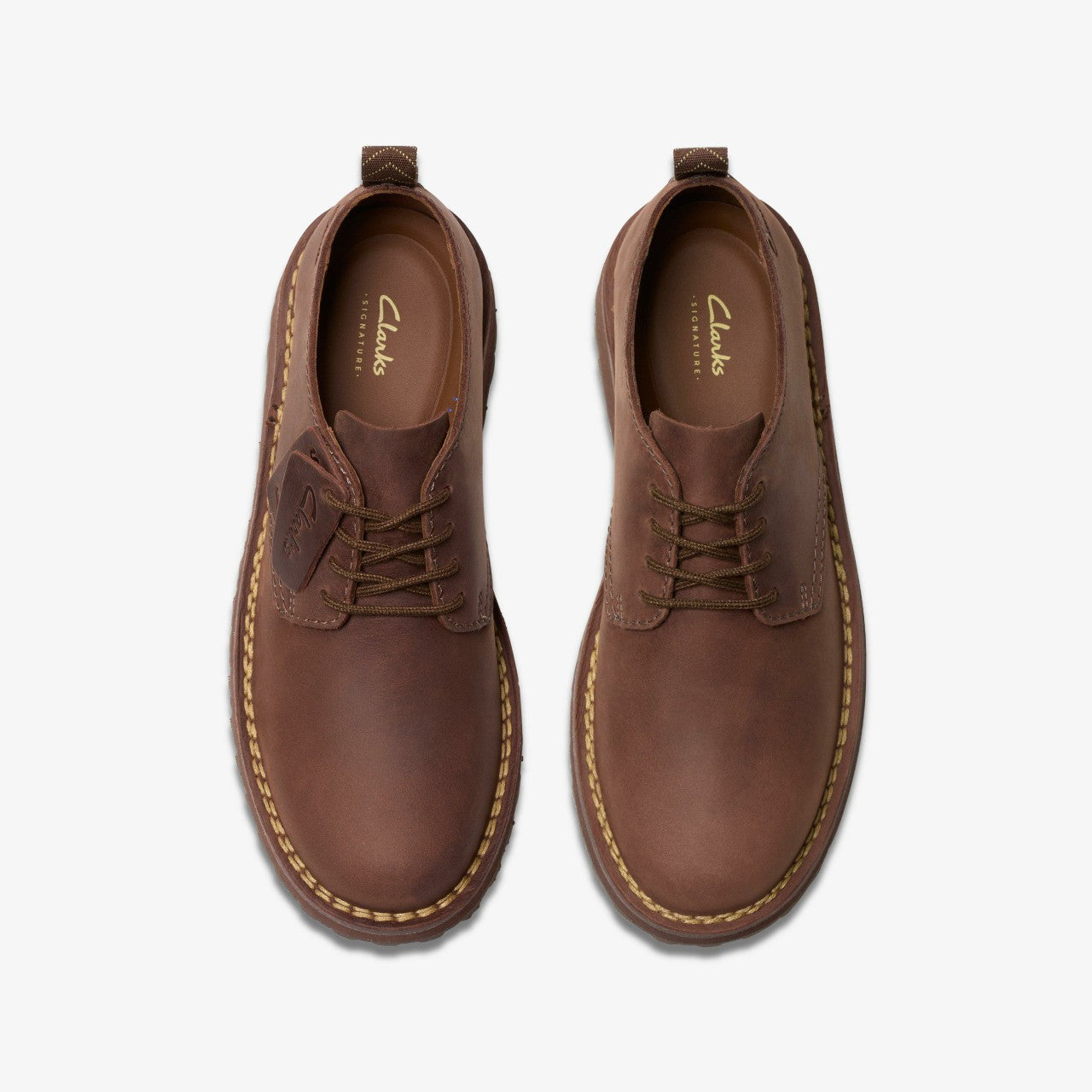 Solsbury Lace Dark Brown Leather | Clarks Sale - Men