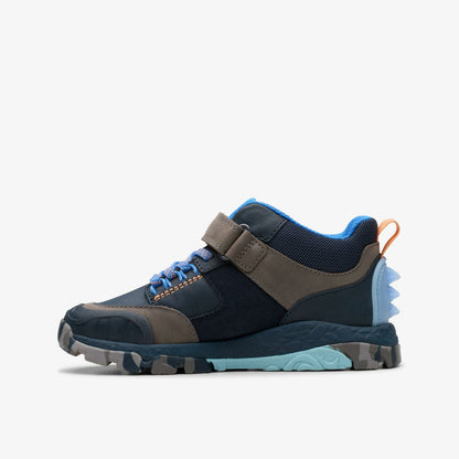 Steggy 2 Glow Kid Navy Combination | Clarks outlet - Kids