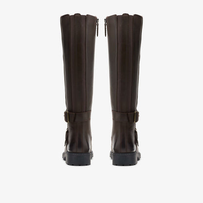 Orinoco 2 Tall Dark Brown Leather | Clarks discount - Women
