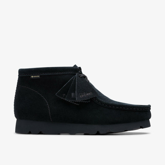 Wallabee Boot GORE-TEX Black Suede | Clarks discount - Men
