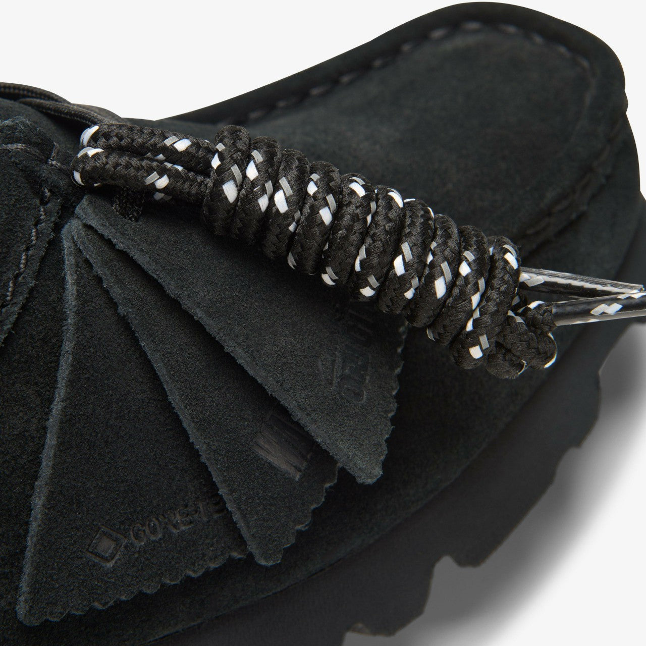 Wallabee GORE-TEX Black Suede | Clarks on Sale - Women
