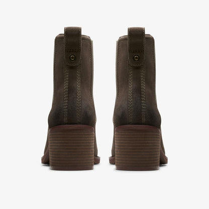Chamberly Top Mole Grey Suede | Clarks for sale - Women