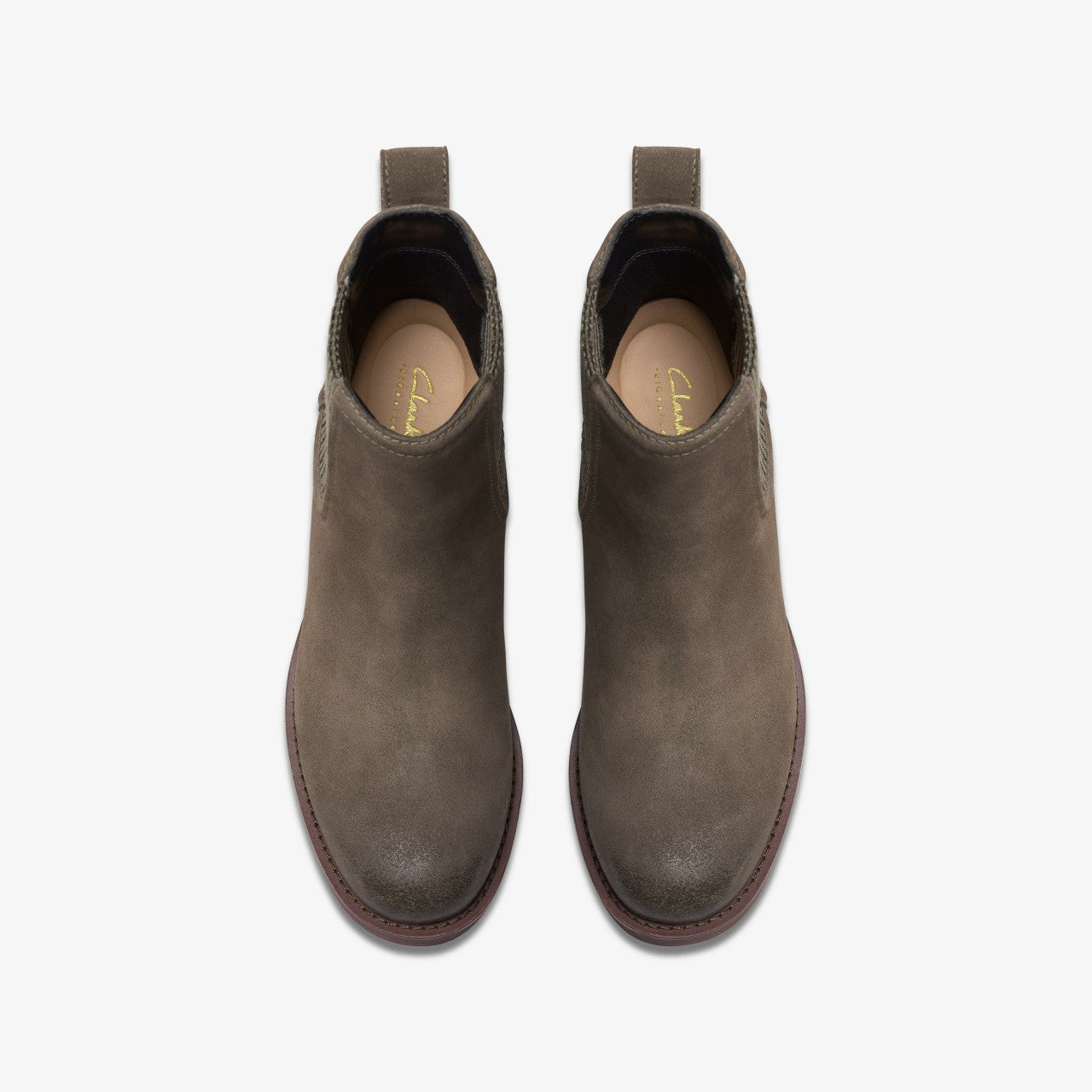 Chamberly Top Mole Grey Suede | Clarks for sale - Women