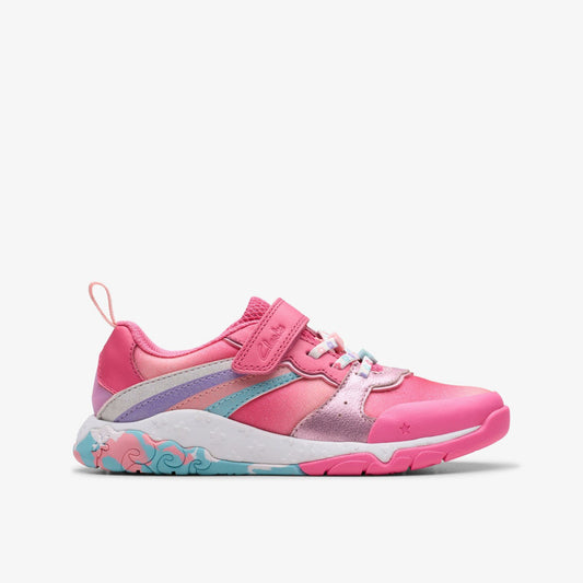 Tidal Star Kid Bright Pink Combination | Clarks Sale - Kids