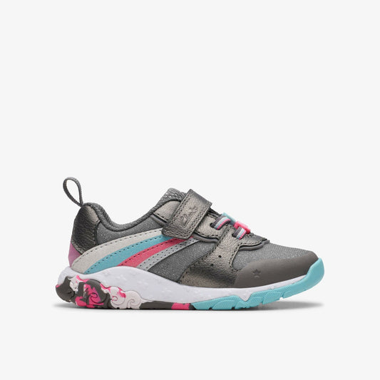 Tidal Star Toddler Gun Metal | Clarks for sale - Babies / Kids