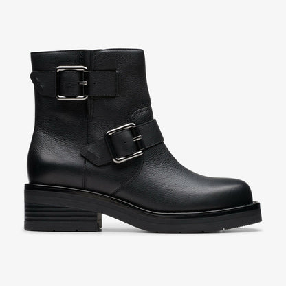 Rebelle Buckle Black Leather | Clarks outlet - Women