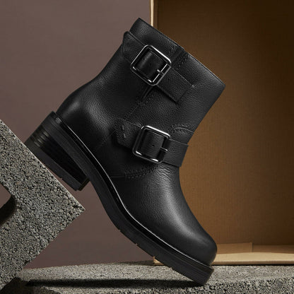 Rebelle Buckle Black Leather | Clarks outlet - Women