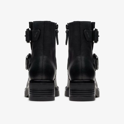 Rebelle Buckle Black Leather | Clarks outlet - Women
