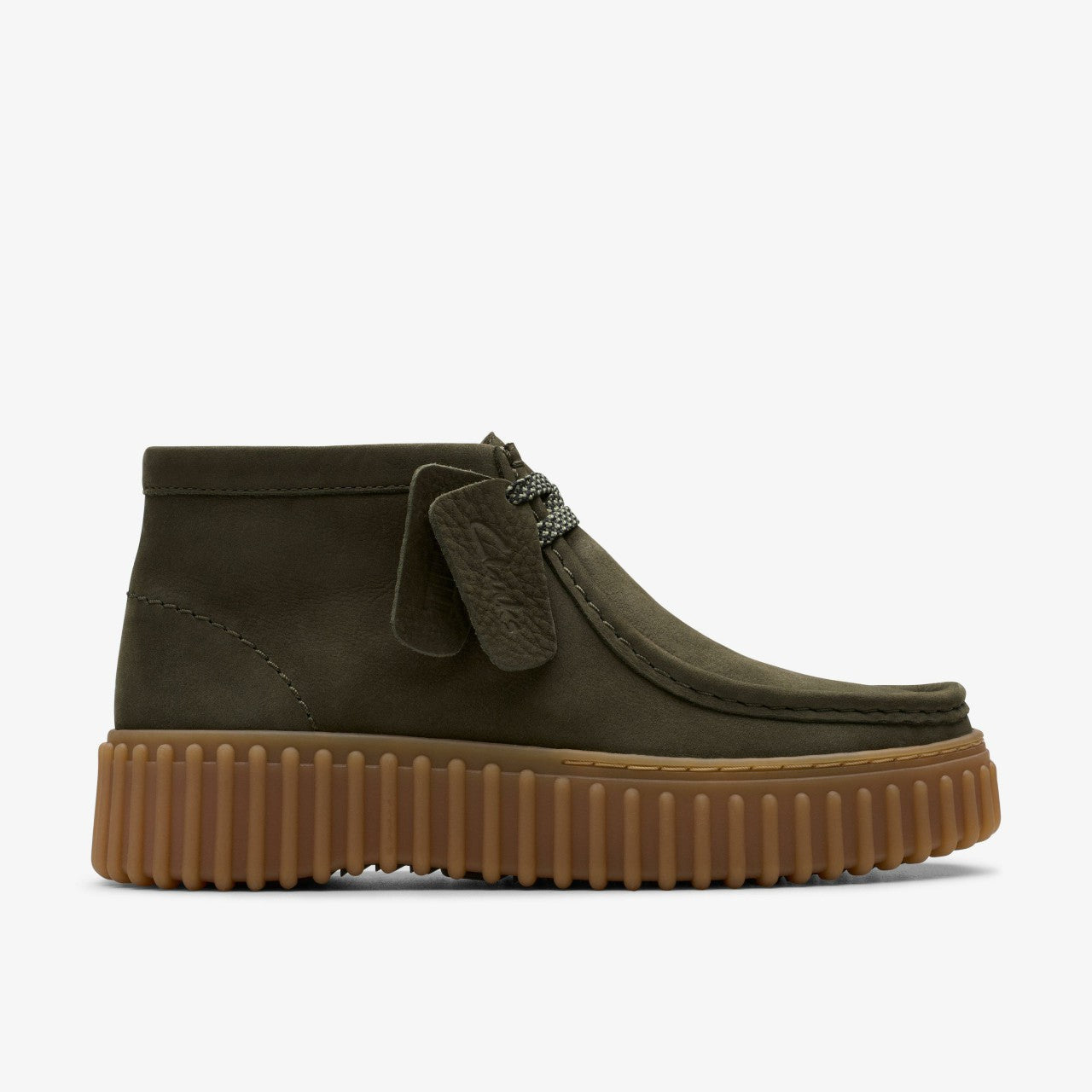 Torhill Moss Dark Green Nubuck | Clarks outlet - Women