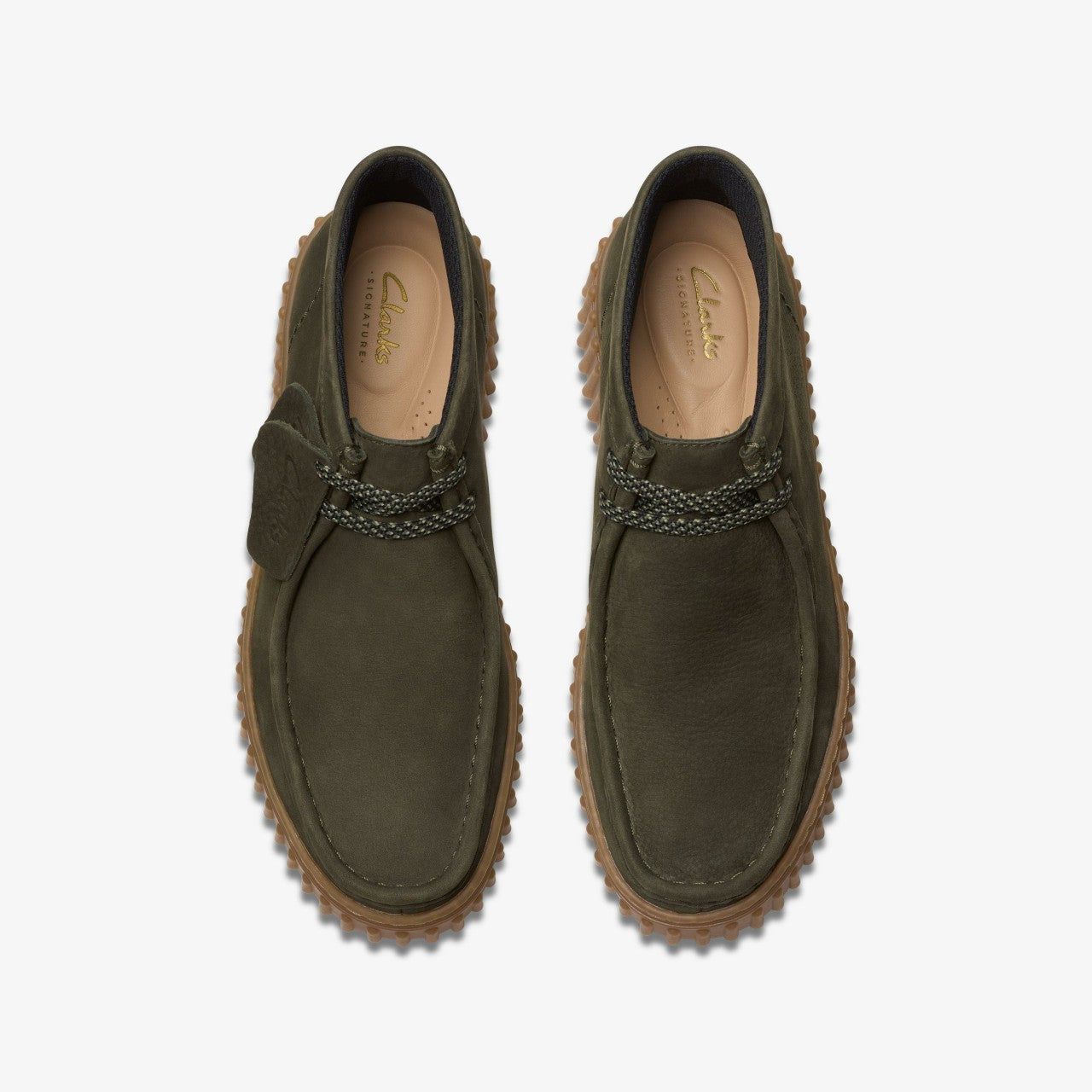 Torhill Moss Dark Green Nubuck | Clarks outlet - Women