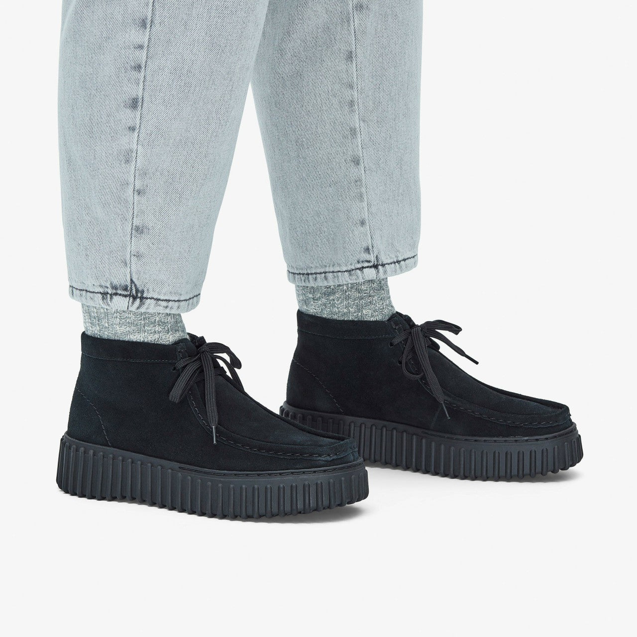 Torhill Moss Black Suede | Clarks discount - Women