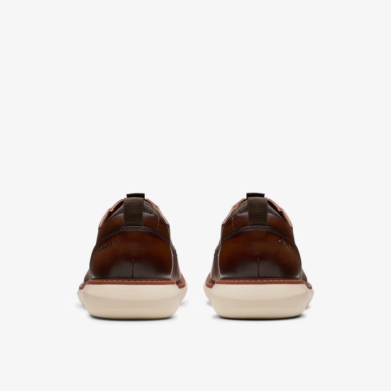 Brantin Plain Dark Tan Leather | Clarks online - Men
