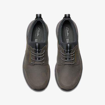 Motion Trek EZ Grey Leather | Clarks discount - Men