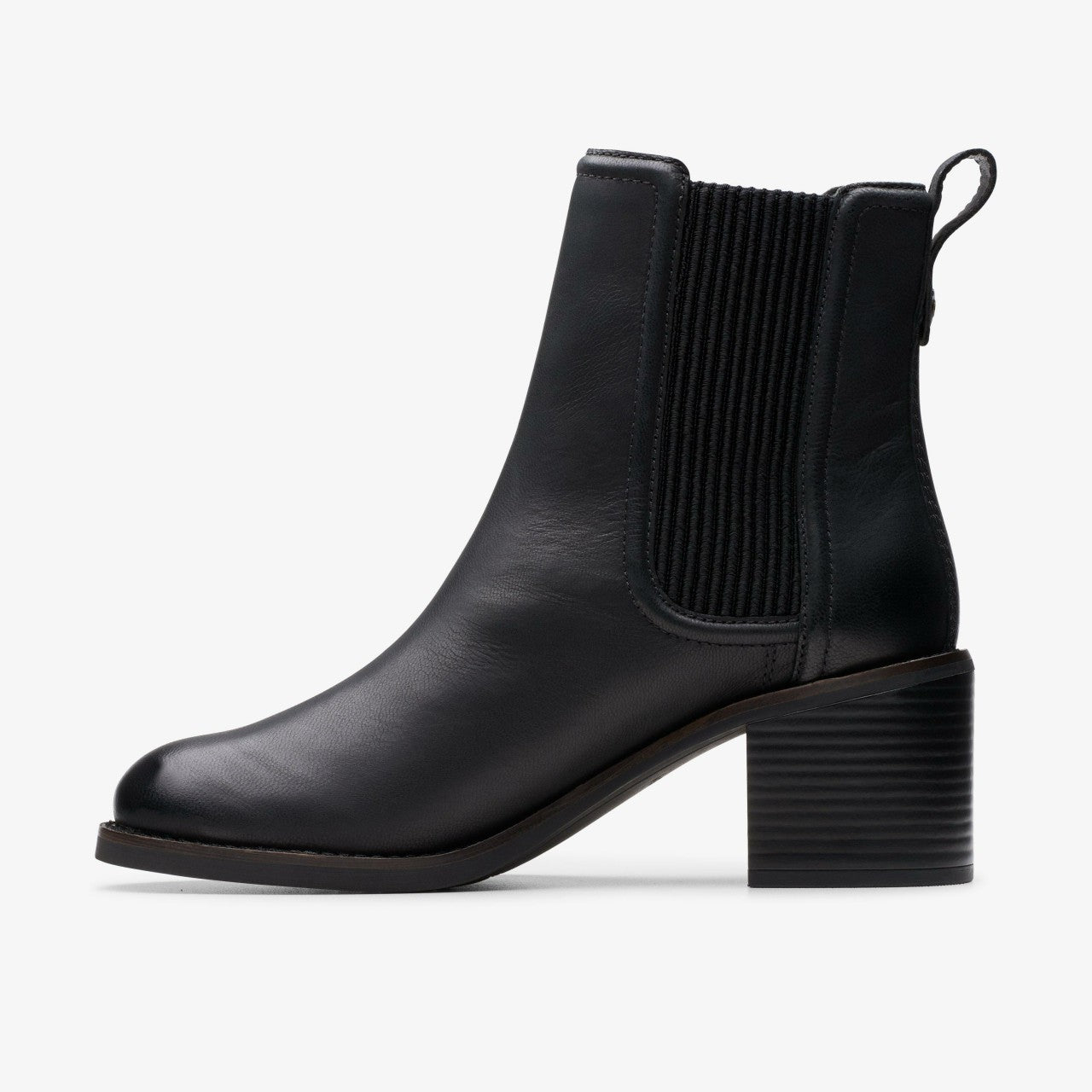 Chamberly Top Black Leather | Clarks Sale - Women