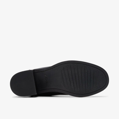 Chamberly Top Black Leather | Clarks Sale - Women