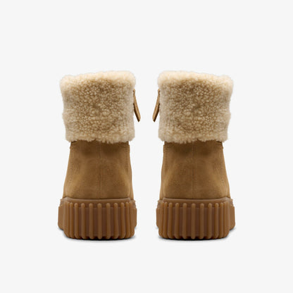 Torhill Turn Light Tan Warmlined | Clarks Sale - Women