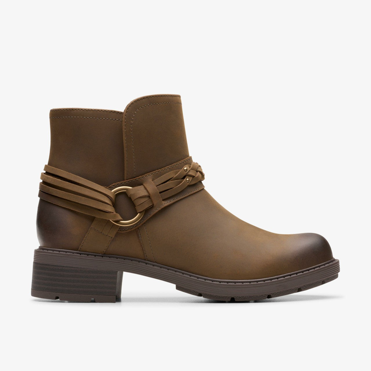 Hearth Kaylie Ankle Boot Mushroom Oily | Clarks discount - Women