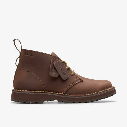 Solsbury Desert Boot Dark Brown Leather | Clarks outlet - Men