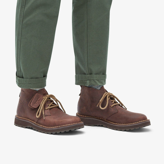Solsbury Desert Boot Dark Brown Leather | Clarks outlet - Men