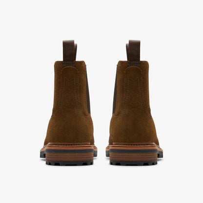Clarkridge Top Brown Suede | Clarks discount - Men