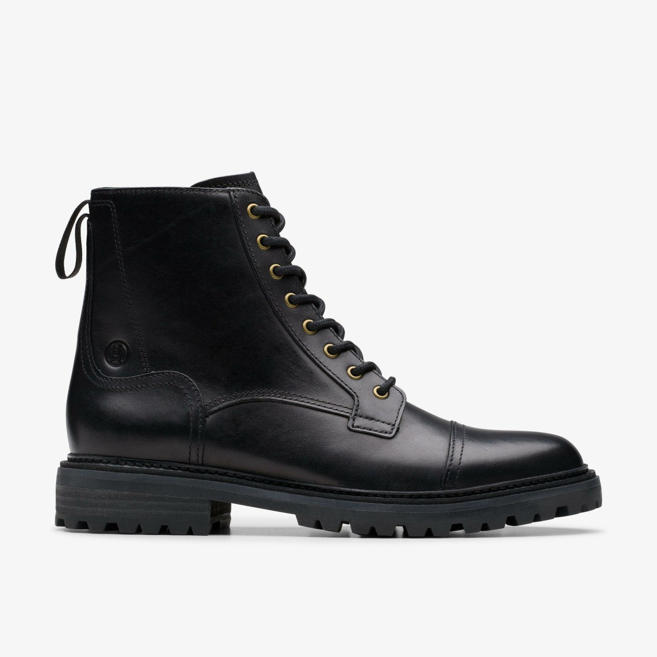 Clarkridge Hi Black Leather | Clarks for sale - Men
