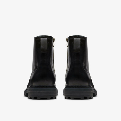 Clarkridge Hi Black Leather | Clarks for sale - Men