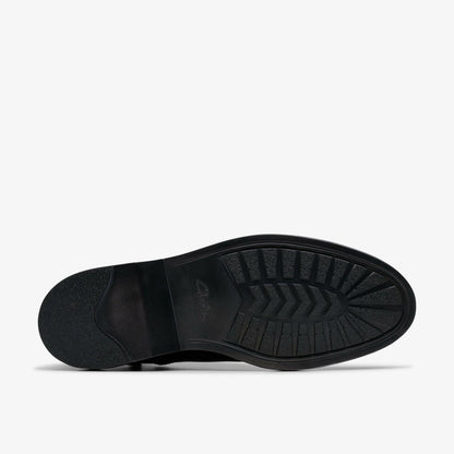 Aldwin Cap Black Leather | Clarks for sale - Men