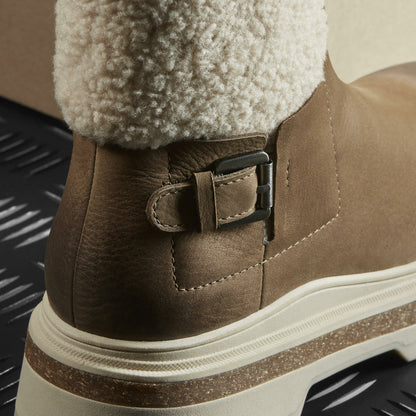 Hencroft Madi Waterproof Dark Sand Warmlined | Clarks on Sale - Women