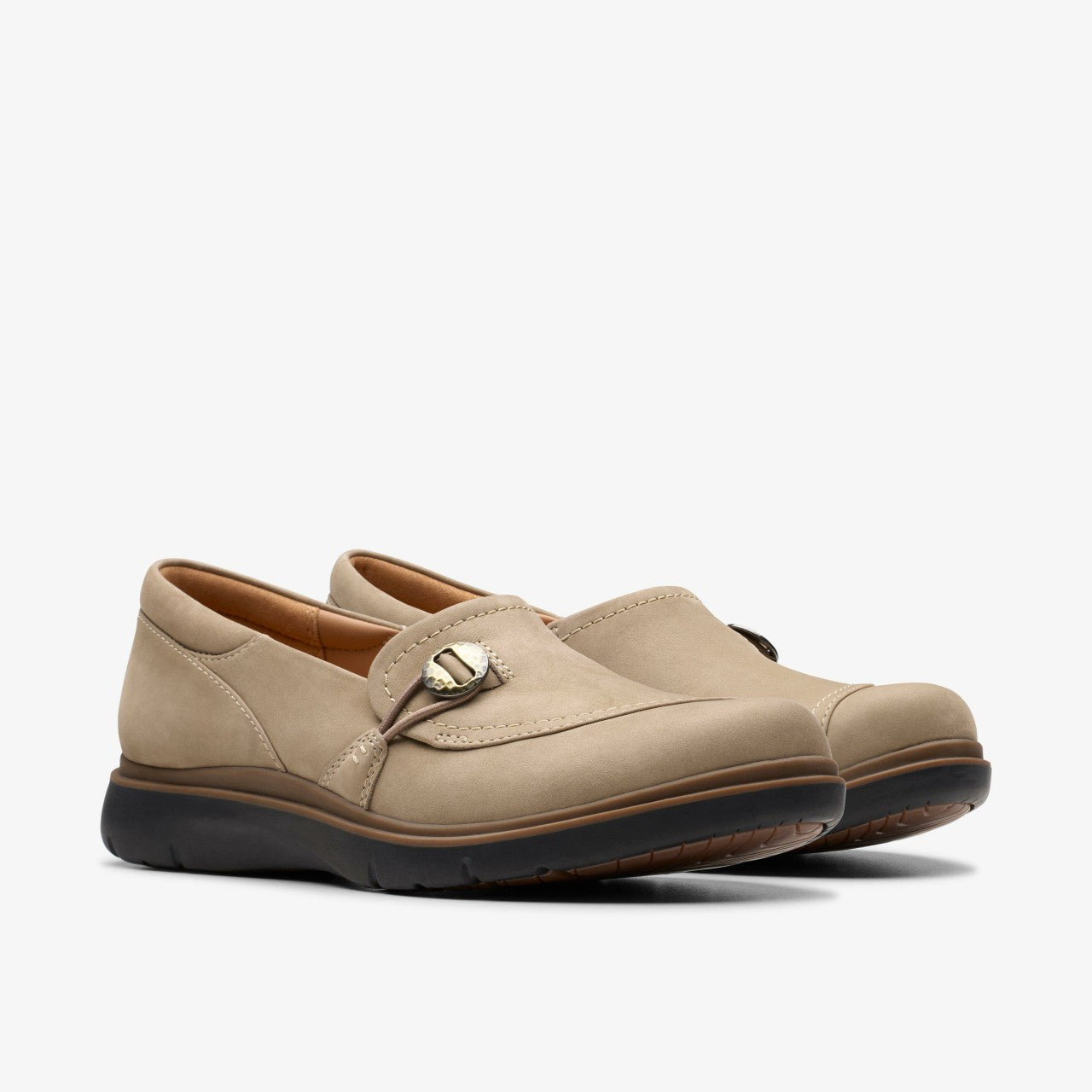 Certina Ease Pebble Nubuck | Clarks online - Women