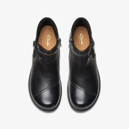 Certina Joy Black Leather | Clarks outlet - Women