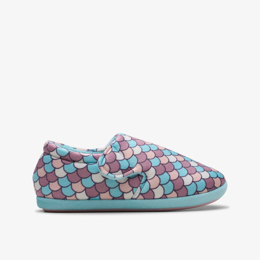 Fluffy Snug Kid Pink Multicolour | Clarks on Sale - Kids