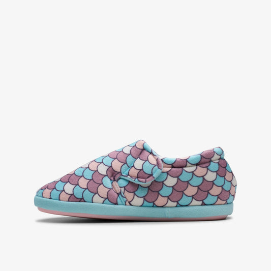 Fluffy Snug Kid Pink Multicolour | Clarks on Sale - Kids
