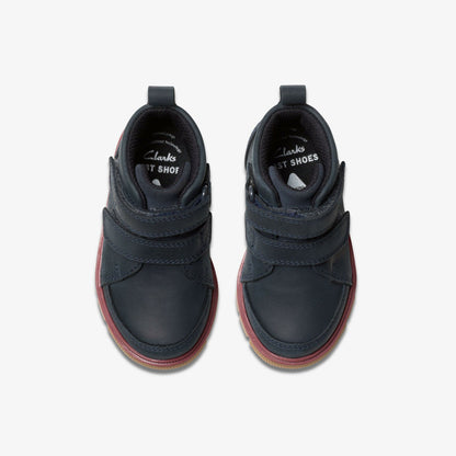 Lorcam Hi Toddler Navy | Clarks discount - Kids