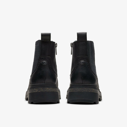 Hencroft Step Waterproof Black Leather | Clarks on Sale - Women