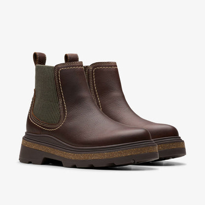 Hencroft Step Waterproof Brown Leather | Clarks for sale - Women