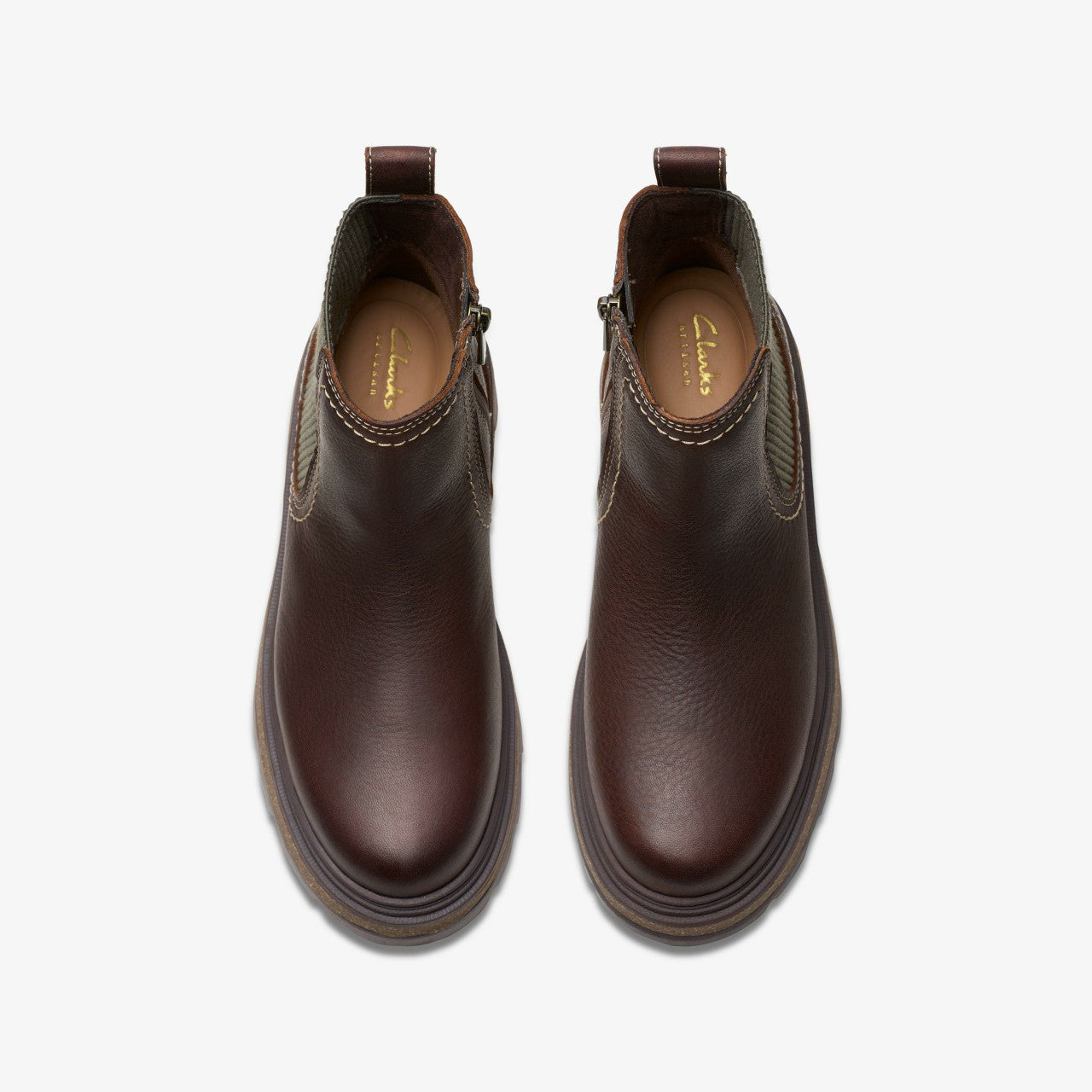 Hencroft Step Waterproof Brown Leather | Clarks for sale - Women