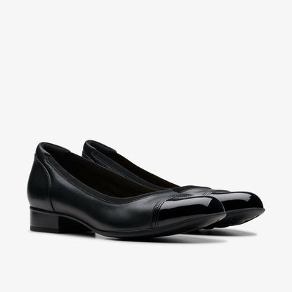 Krystine May Black Leather | Clarks discount - Women