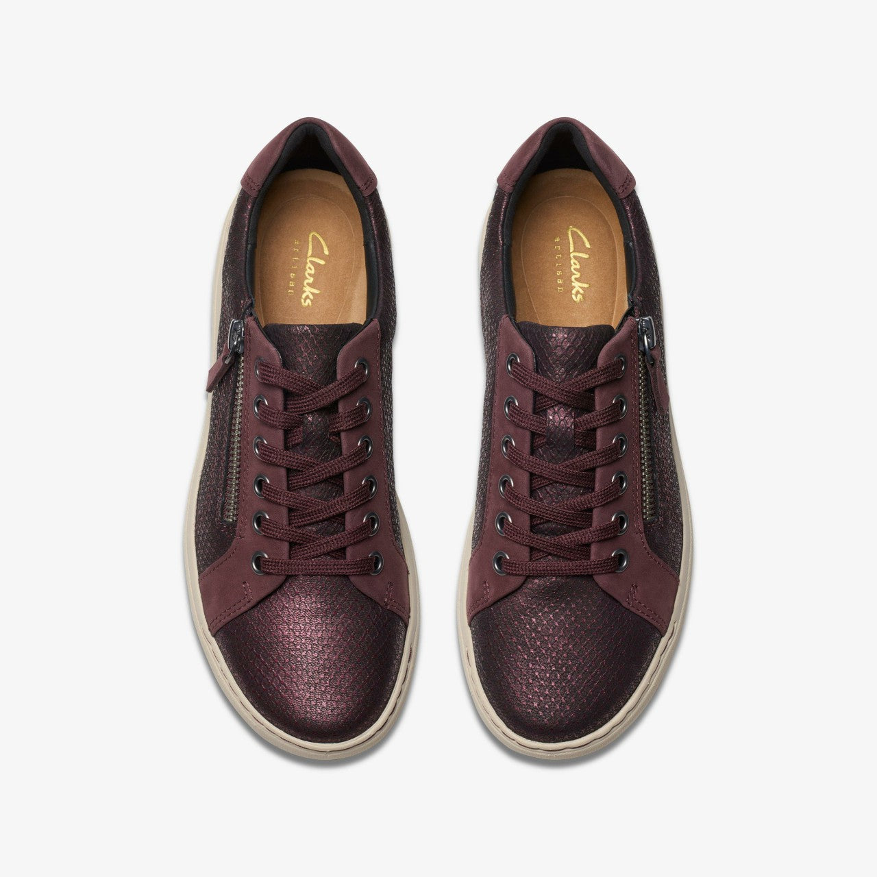 Nalle Lace Wine Interest Leather | Clarks Sale - Women