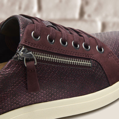Nalle Lace Wine Interest Leather | Clarks Sale - Women