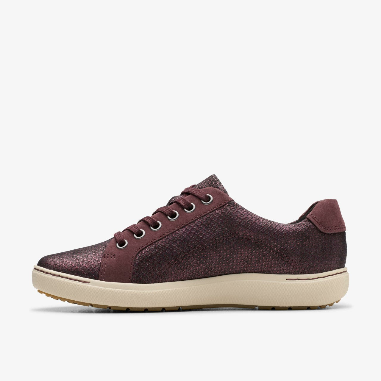 Nalle Lace Wine Interest Leather | Clarks Sale - Women