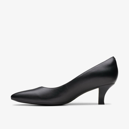 Kepley Vine Black Leather | Clarks Sale - Women