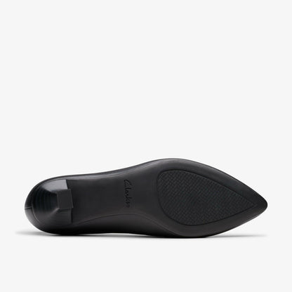 Kepley Vine Black Leather | Clarks Sale - Women
