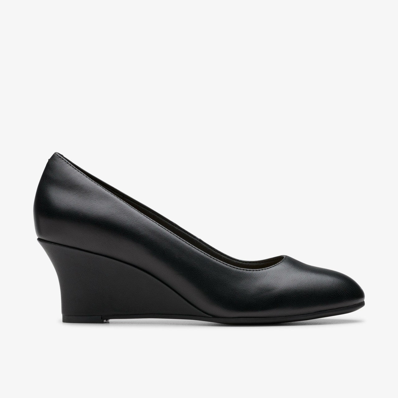Olivette Pearl Black Leather | Clarks on Sale - Women