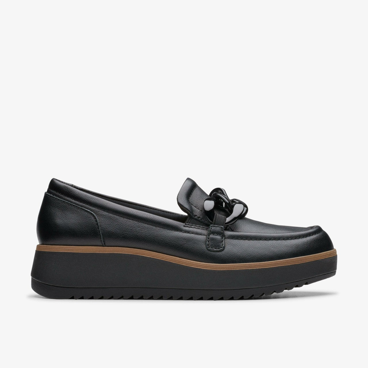 Zylah May Black Leather | Clarks on Sale - Women