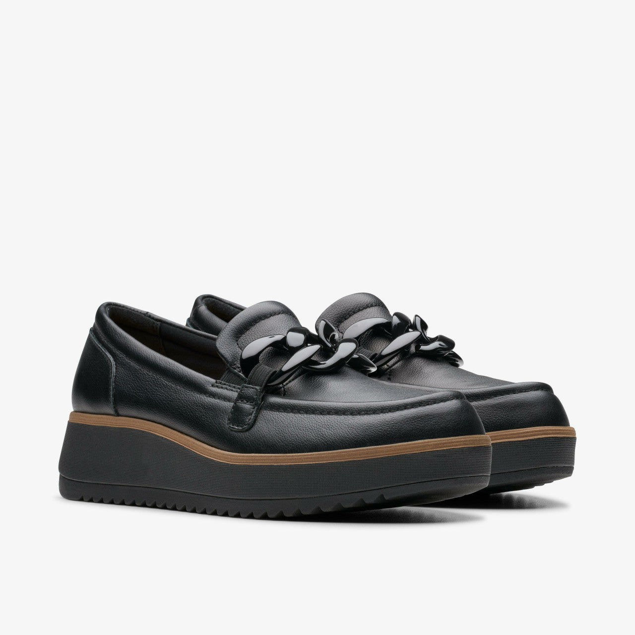 Zylah May Black Leather | Clarks on Sale - Women