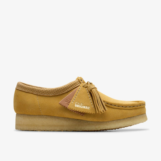 Wallabee Golden Tan Suede | Clarks on Sale - Women