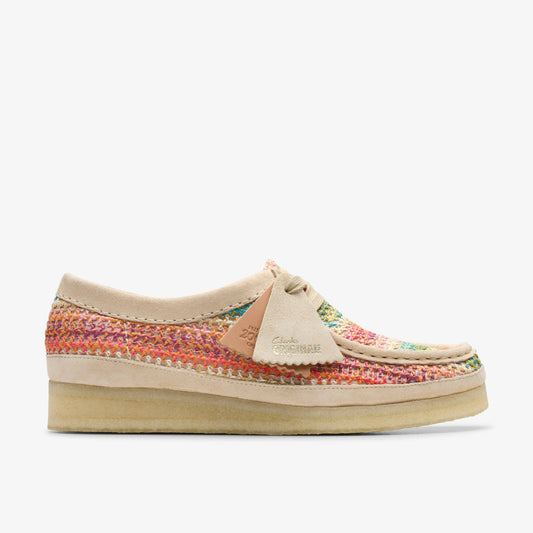 Wallabee Multicolour Raffia | Clarks for sale - Women