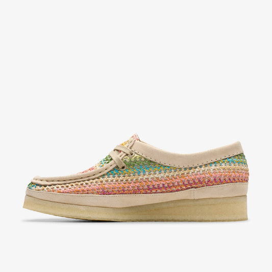Wallabee Multicolour Raffia | Clarks for sale - Women